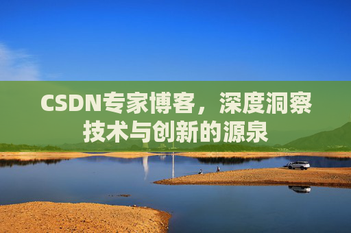 CSDN专家博客，深度洞察技术与创新的源泉
